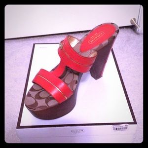 Beautiful Coach Heels